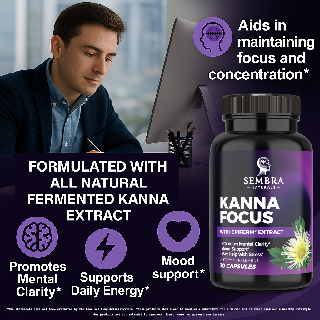KannaFocus – Natural Cognitive & Mood Support