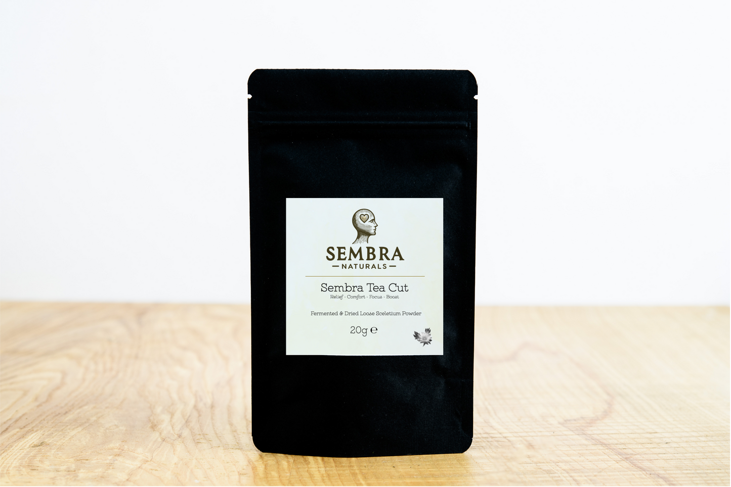 Sembra Naturals, Sembra Tea Cut 20g Fermented Kanna Dried Powder